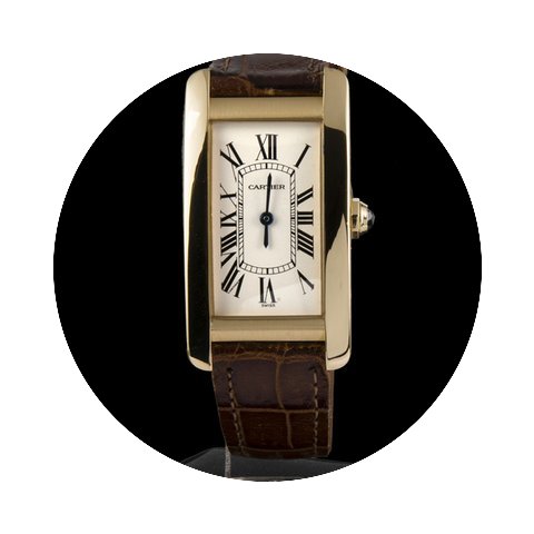 Cartier TANK AMERICANE LADY YELLOW GOLD...