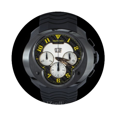 Franc Vila FVa8ch Chronograph ALL Black ...