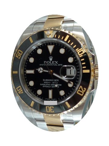 Rolex SUBMARINER STEEL/GOLD 116613LN...