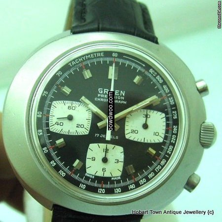 Gruen Triple Register Retro Chronograph ...