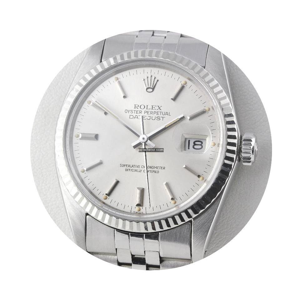 Rolex DATEJUST STAHL / WEISSGOLD 36mm AU...