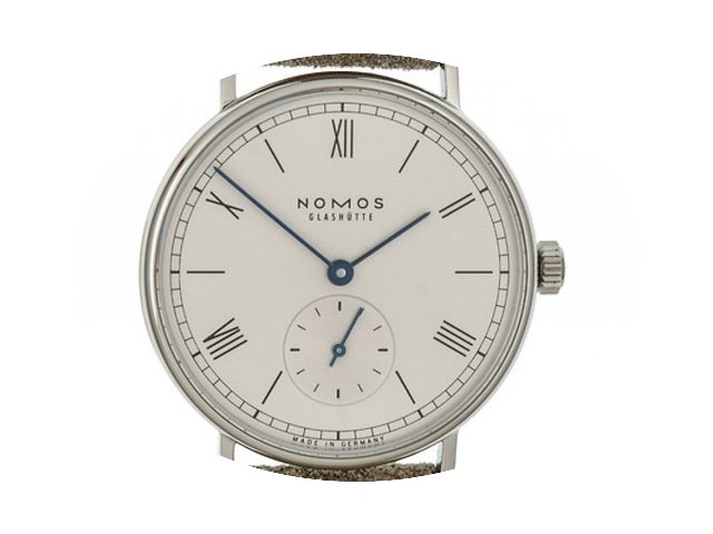 Nomos Glashütte Ludwig Stahl Handaufzug...