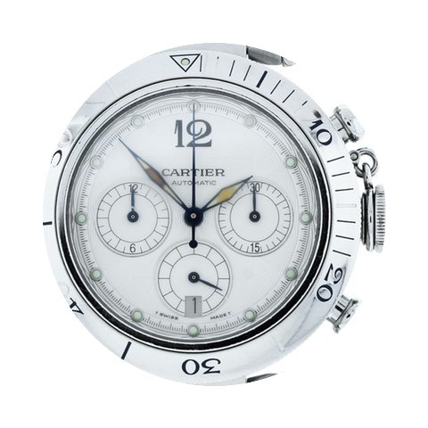 Cartier 2113 Pasha Chronograph Stainless...