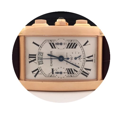 Cartier Tank Americaine Chrono Extra Lar...