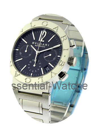 Bulgari 38mm Chronograph in Steel...