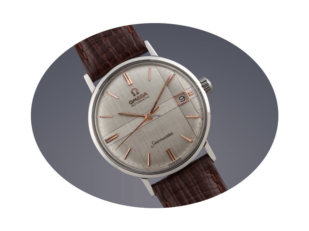 Omega Seamaster stainless steel automati...