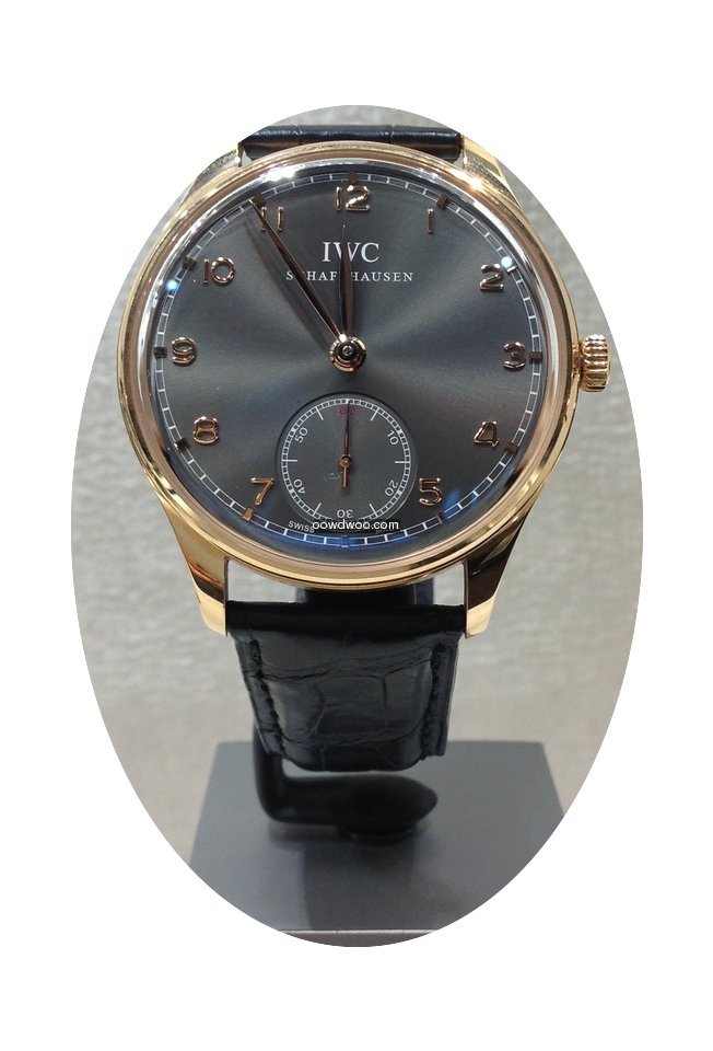 IWC Portuguese Manual Wind Men's Watch...