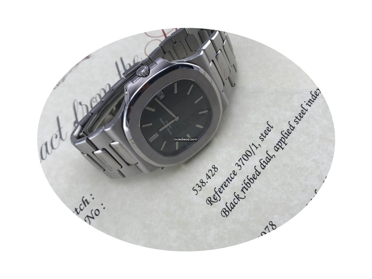 Patek Philippe Nautilus 3700A Vintage...