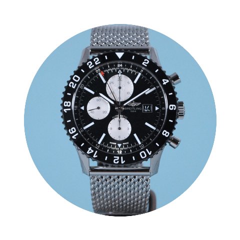 Breitling CHRONOLINER Index schwarz Ocea...