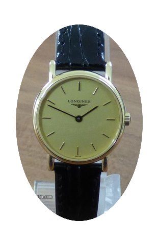 Longines Presence 18k / 750 Gold...