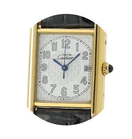 Cartier Must Must Vermeil 18k Yellow Gol...