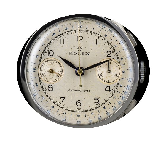 Rolex S/S Manual Wind Silver Dial Chrono...