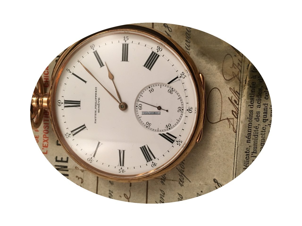 Patek Philippe Orologio da tasca 55 mm a...