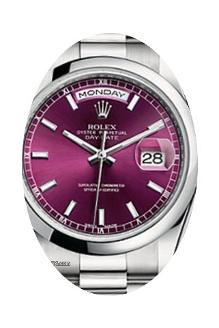 Rolex Day-Date 36 118206-CHRSP Cherry In...