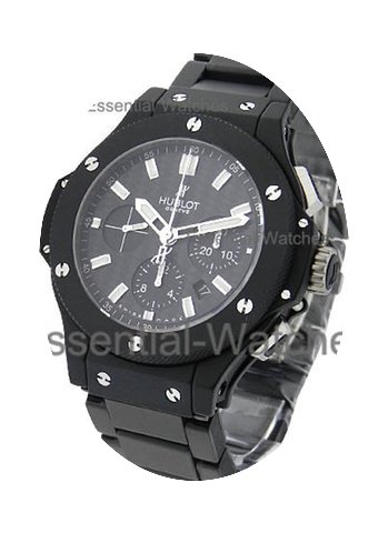 Hublot Big Bang 44mm Black Magic on Brac...