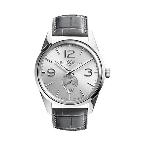 Bell & Ross BR 123 Officer Silver...
