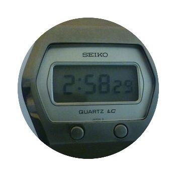 Seiko rare vintage 1976 LCD watch steel ...