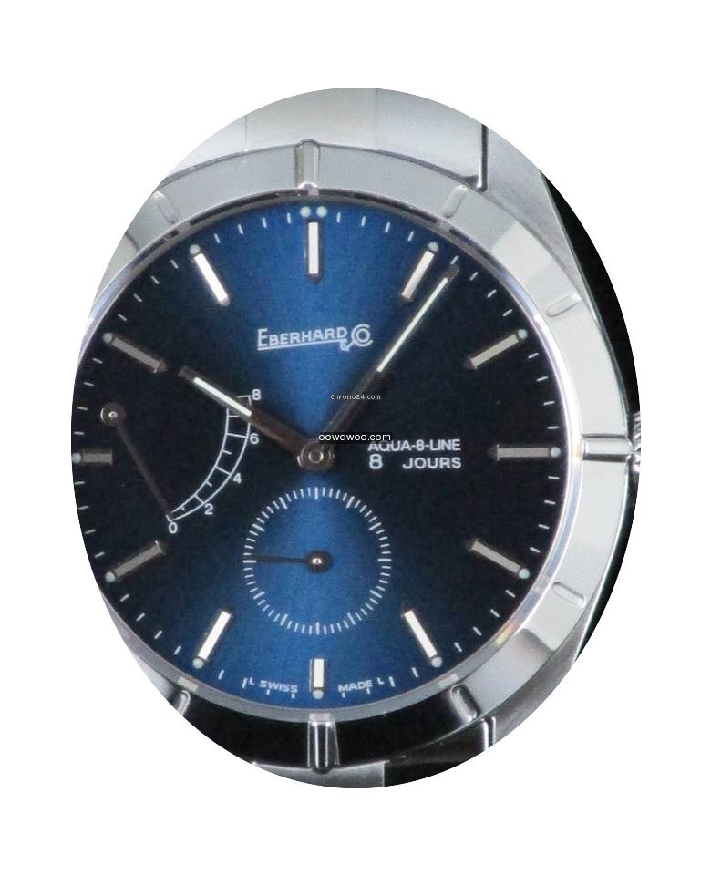 Eberhard & Co. 8 Jours-Aqua 8 Lines Stee...