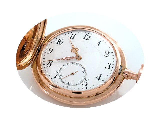 IWC 3-Deckel Taschenuhr Savonette - 14K/...