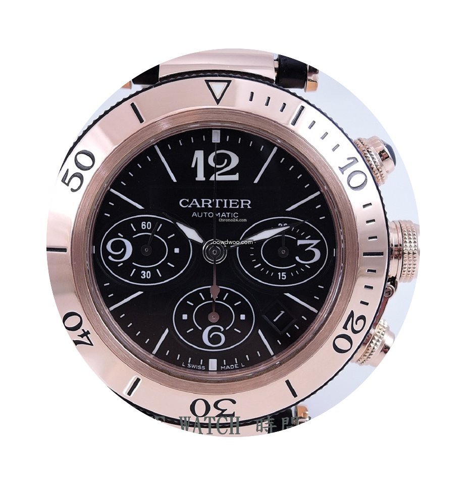 Cartier PASHA Sea Timer...