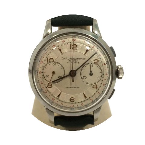 Chronographe Suisse Cie 17 RUBIS ANTIMAG...