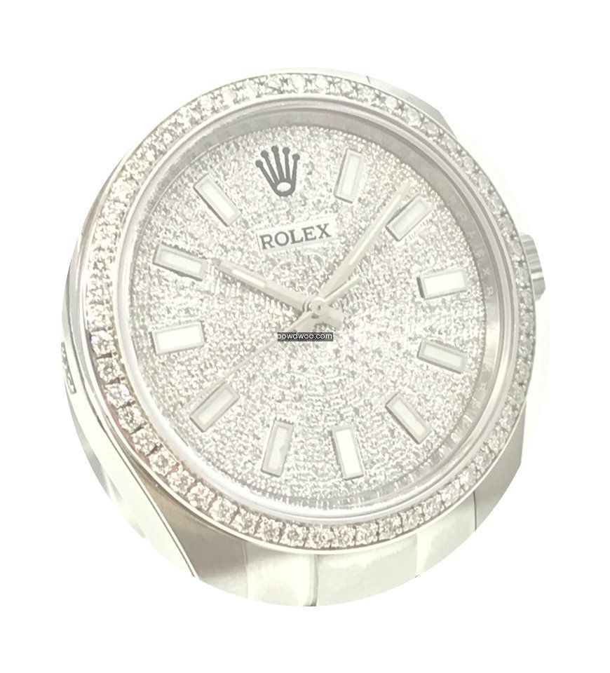 Rolex Oyster Perpetual Diamond Brillant ...