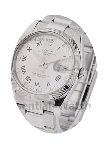 Rolex Used Mens Steel Date with Oyster B...