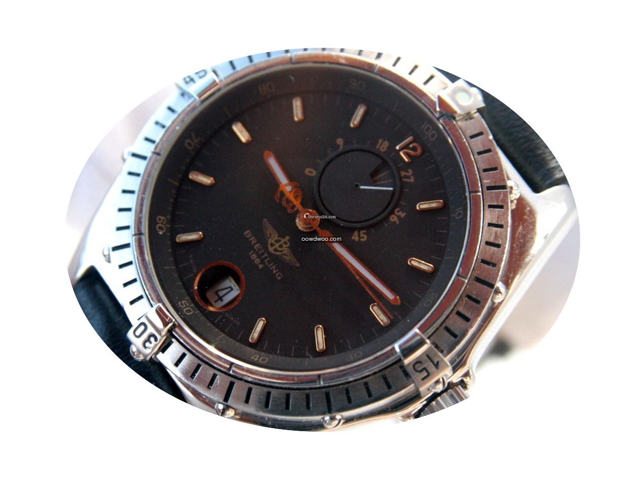 Breitling RESERVE de MARCHE Or et Acier ...