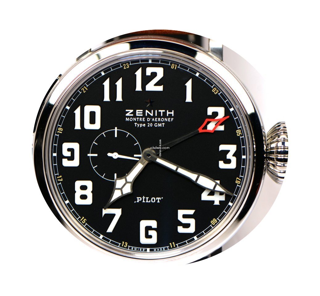 Zenith New Zenith Pilot Montre d'Aeronef...