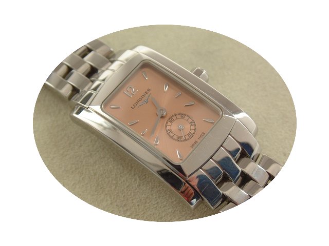 Longines Dolce Vita Lady mit Kupfer-farb...