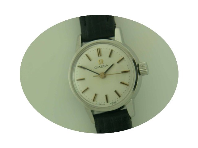 Omega Ladies Seamaster steel manual...