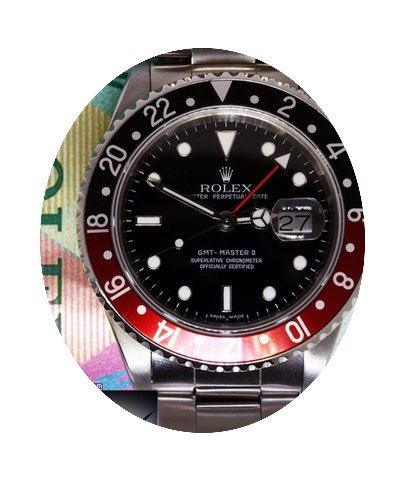 Rolex Vintage GMT-Master II Steel Mens W...