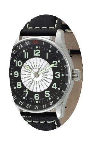 Zeno-Watch Basel X-Large Pilot World Tim...