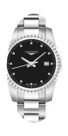 Longines Conquest Quartz 36mm Ladies Wat...