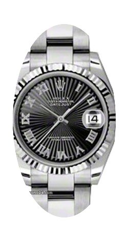 Rolex Datejust Ladies Midsize 178274-BLK...