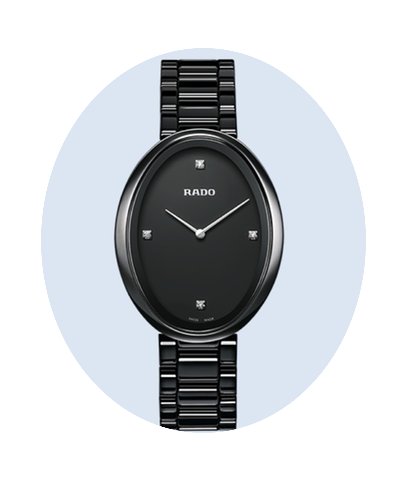 Rado ESENZA TOUCH jubilé schwarz Diaman...