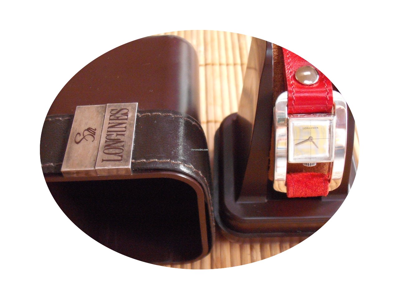 Longines Serge Manzon silver ladies watc...