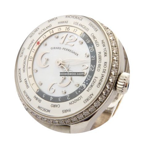 Girard Perregaux World Time Diamond Beze...