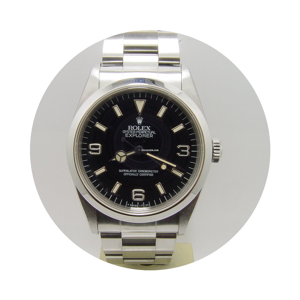Rolex Explorer I Stahl...