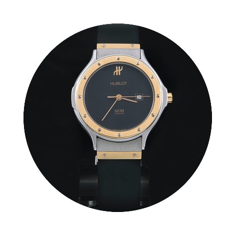 Hublot CLASSIC MEDIUM STEEL AND GOLD...