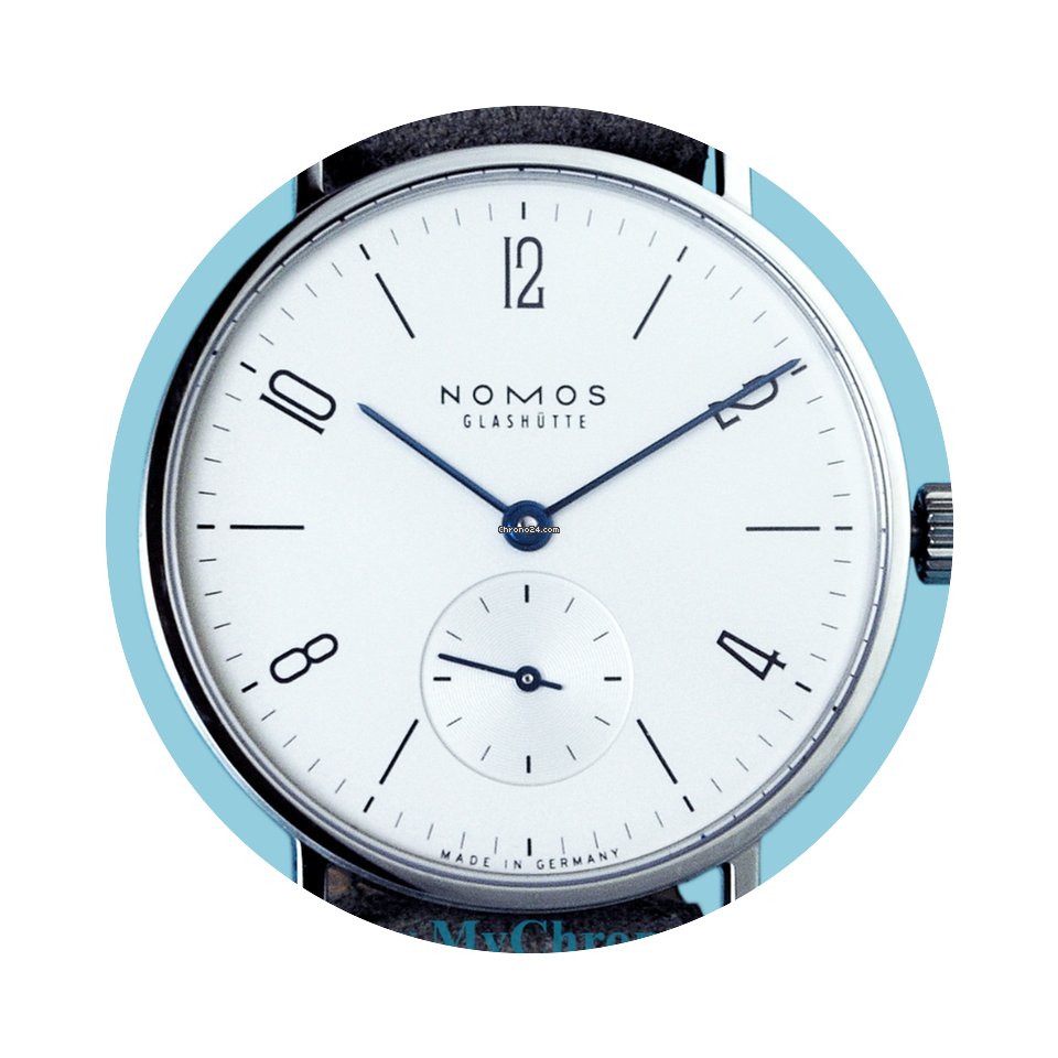 Nomos Glashütte Tangente 33 Edelstahlbo...
