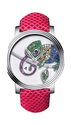 Boucheron Crazy Jungle Chameleon in Whit...