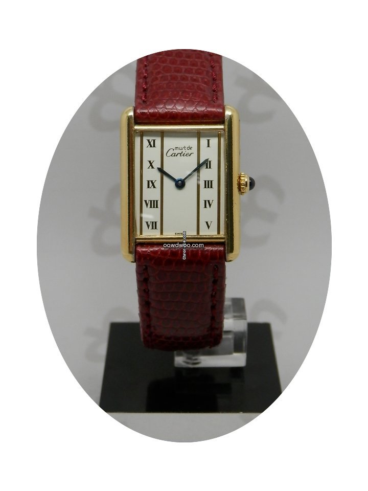 Cartier Tank Vermeil...