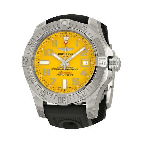 Breitling Avenger II Seawolf Yellow Dial...