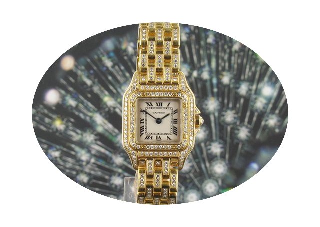 Cartier Panthere Ladies Factory Diamond ...