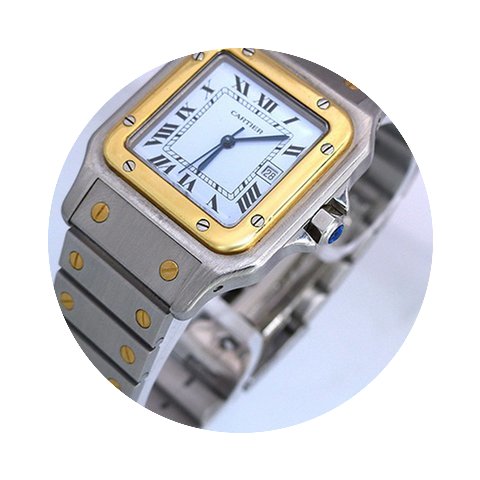 Cartier Santos Galbeé...