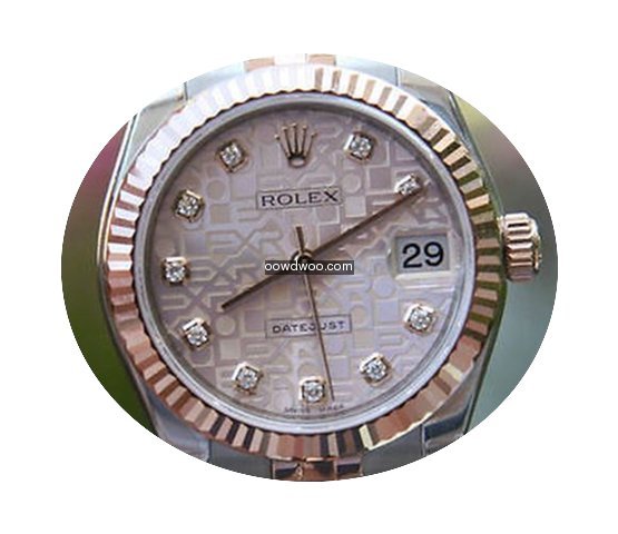 Rolex Datejust Midsize 31mm 18k Rose Gol...