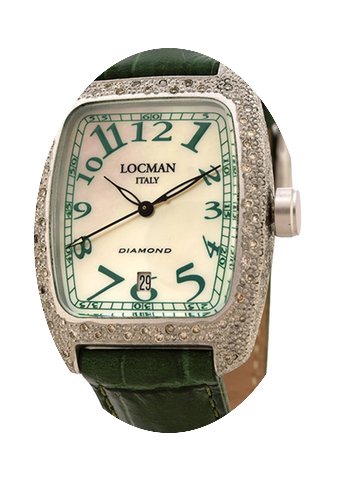 Locman Diamond Tonneau Mother of Pearl D...