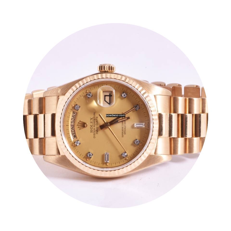 Rolex Day Date Diamonds 18038...