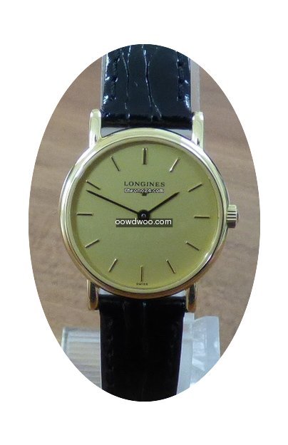 Longines Presence 18k / 750 Gold...